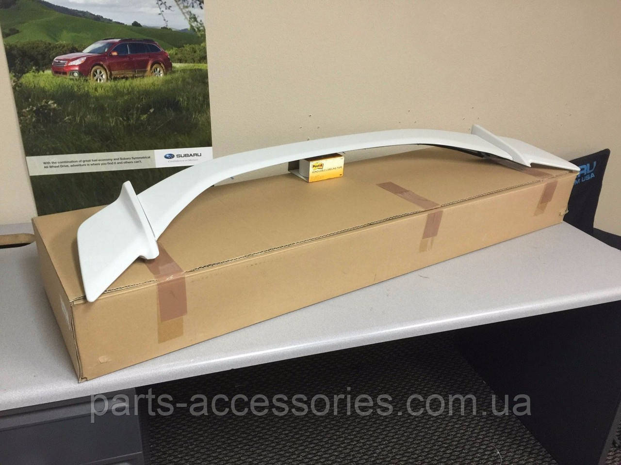 Спойлер Subaru BRZ 2013-2018 колір *Crystal White Pearl* Новий Оригінал