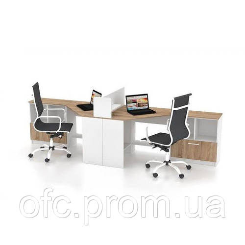 Купить Столы с перегородками (комплект) Симпл 19, цена 10301 грн — Prom ...