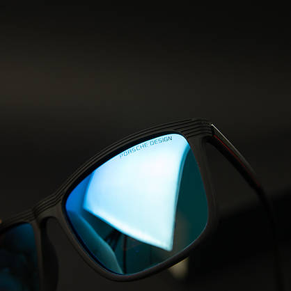 Окуляри чоловічі сонцезахисні Porsche Design поляризаційні (арт. 1048) із дзеркальною лінзою, фото 5