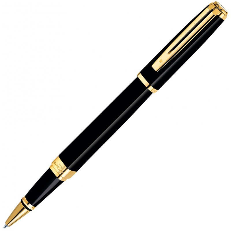 Ручка-ролер Waterman EXCEPTION Slim Black GT RB (41 028)