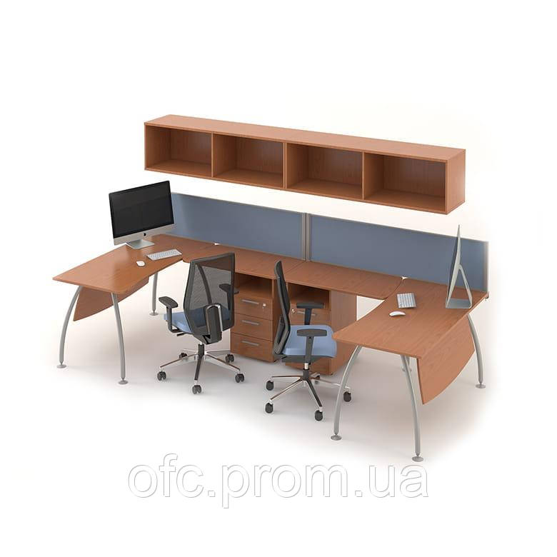 Купить Столы с перегородками (комплект) Техно-Плюс 7, цена 36988 грн ...