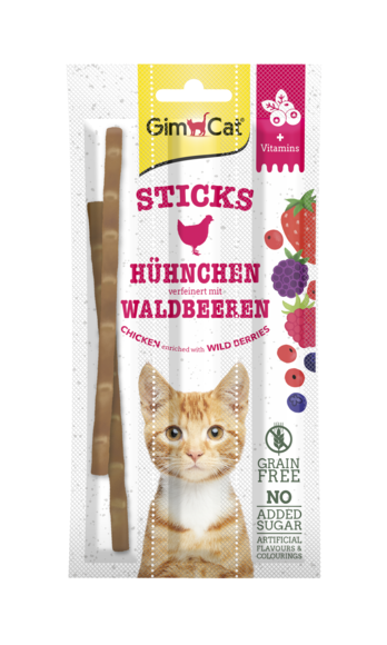 Ласощі для котів GimCat Superfood Duo-Sticks 3 шт. (курка)