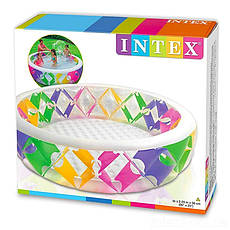 Бассейн надувної Intex 56494, 191-178-61sм Акваріум з надувним дном, фото 3