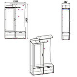 Передпокій Віра Компанит Венге, фото 2