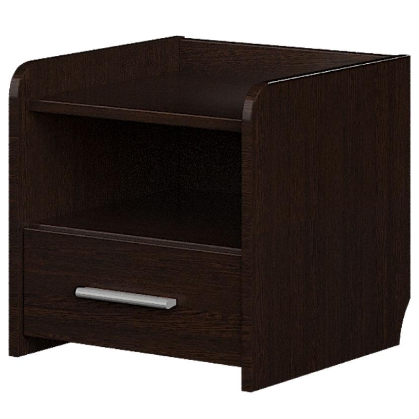 Тумба нічна Т-1 Еверест венге темний, фото 1