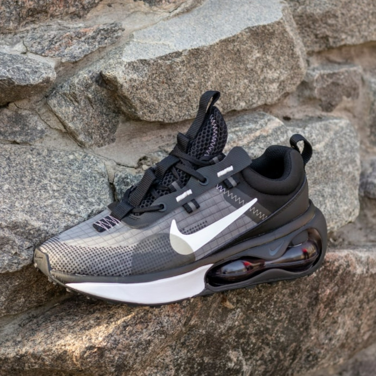 Чоловічі кросівки Nike Air Max 2021 чорні найк аїр макс демісезонні повсякденні весна літо