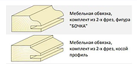 Фрезы твердосплавные для изготовления мебельных фасадов