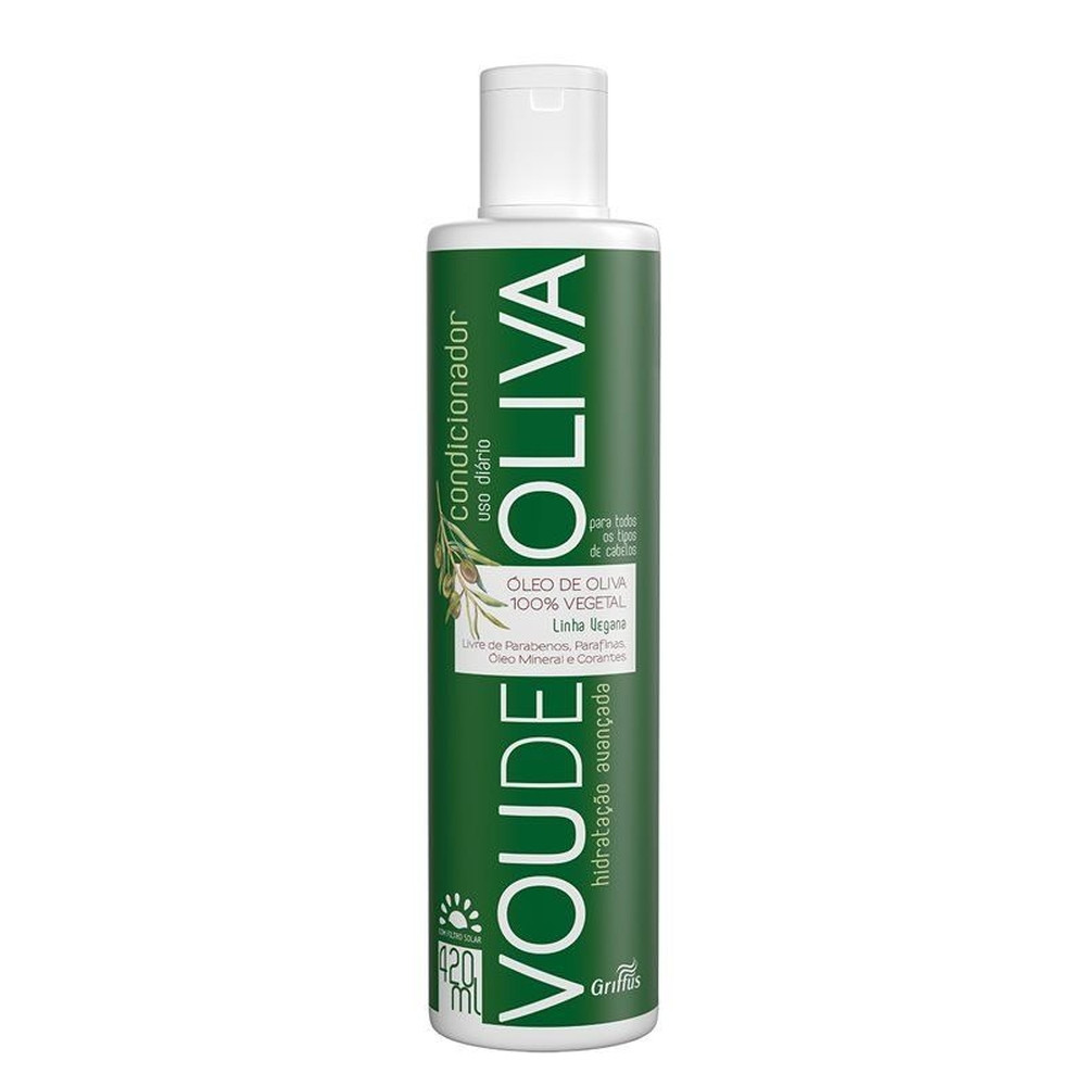 Кондиціонер для сухого та кучерявого волосся Griffus Condicionador Vou De Oliva