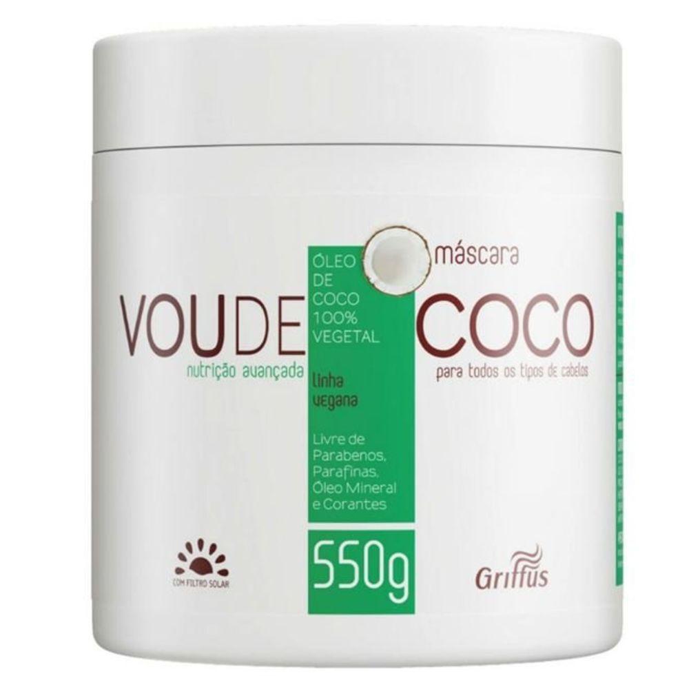 Маска для відновлення волосся Griffus Mascara Vou De Coco