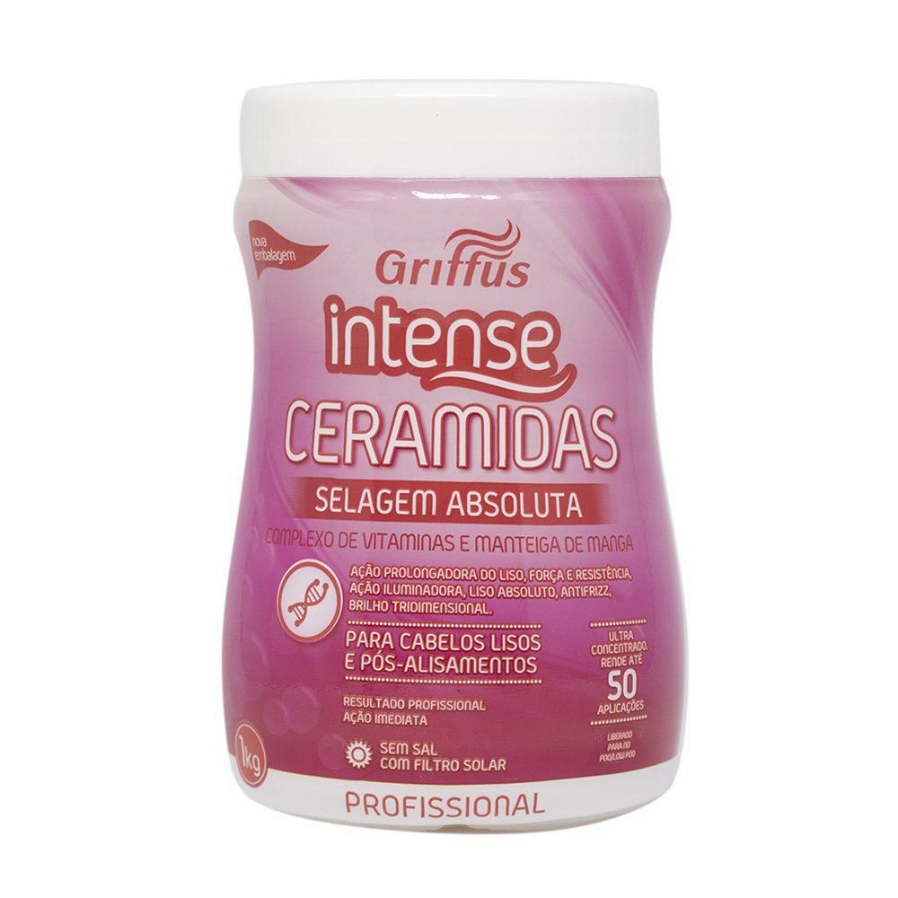 Маска-сироватка 2в1 для зміцнення та блиску волосся Intense Creme Tratamento Oleo de Ceramidas