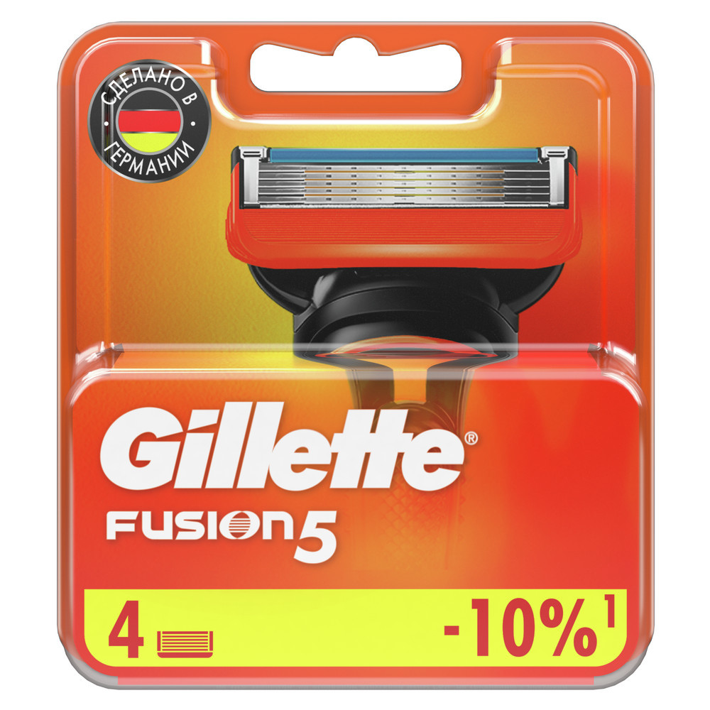 Картридж Gillette "Fusion" (4), фото 1
