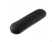 Підлокітник для рук настільний прямий 39х11х3,5 см, колір чорний