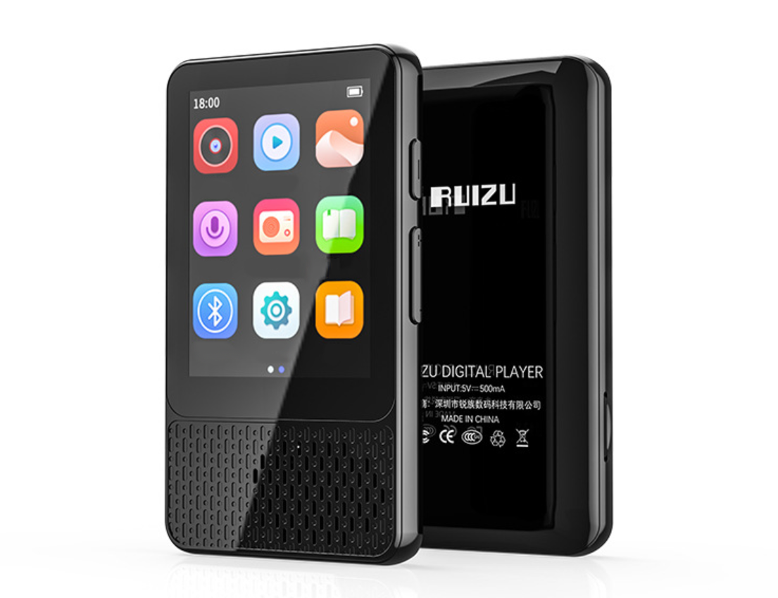 Плеєр Mp3 Ruizu M18 Max 2,4" Bluetooth HI FI 16Gb із зовнішнім динаміком