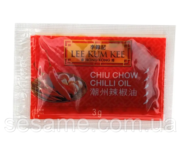 Масло чили Chiu Chow Lee Kum Kee 3 г