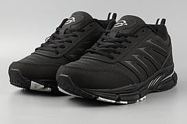 Кросівки зимові чорні Bona 884D-6 Бона утеплені з хутром Розміри 44 46