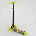 Самокат Best Scooter MAXI А 25534 трубка керма алюмінієва, зі світними колесами, фото 2