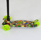 Самокат Best Scooter MAXI А 25534 трубка керма алюмінієва, зі світними колесами, фото 4