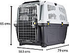 Переноска для собак до 35 кг 79*58,5*65 см MPS SKUDO №5 IATA GREY, фото 7