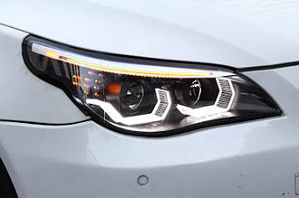 Передні тюнінг LED-LED фари BMW 5-серії E60 2003-2010 г.в. Бмв е60