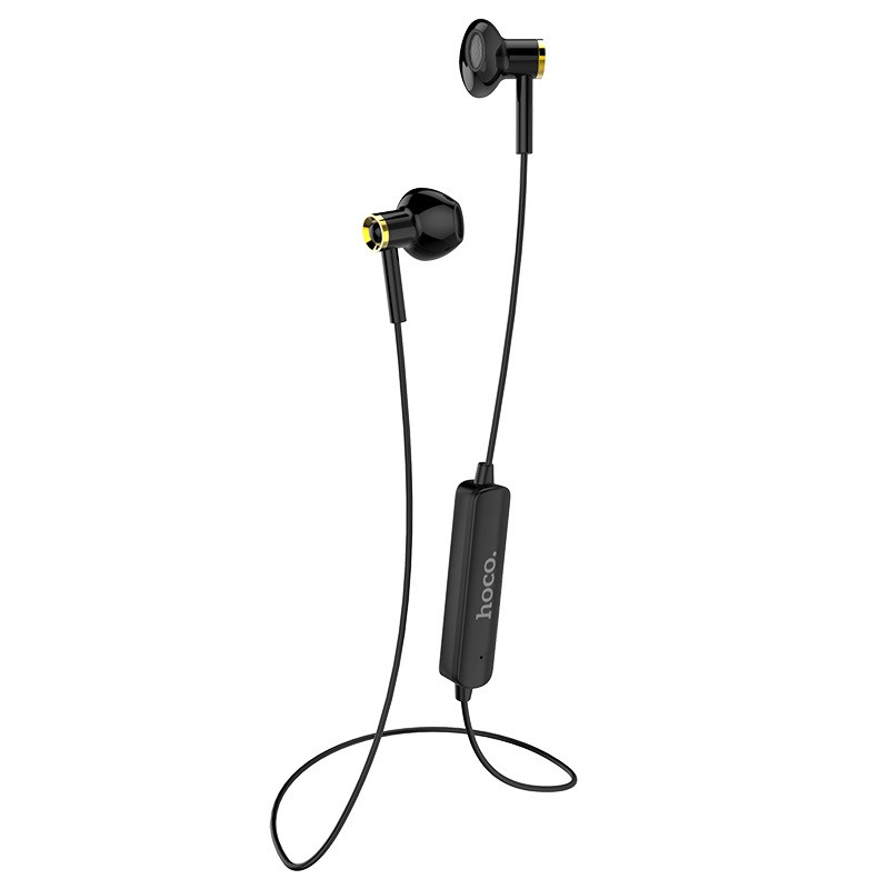 Навушники вакуумні Bluetooth HOCO ES21 Wonderful Sport, Black, Box