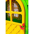 Дитячий ігровий Будиночок зі шторками 02550/13 пластиковий топ, фото 3