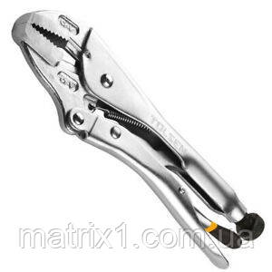 Кліщі затискні прями ПРОФІ 250 мм TOLSEN 10048, фото 1