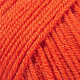 Gazzal WOOL 115 (Вул 115) № 3318 кораловий (Пряжа мериносова, нитки для в'язання), фото 2