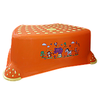 Табурет сходинка дитяча Irak Plastik помаранчева