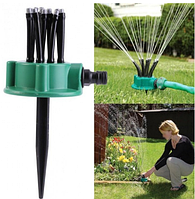 Спринклерный распылитель для газона ороситель огорода 360 градусов полива multifunctional Water Sprinklers