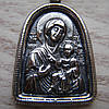 Срібна підвіска-ладанка Богородиця, 6 грамів, фото 7