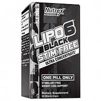 Жироспалювач Nutrex Research Lipo-6 Black Stim Free 60 caps