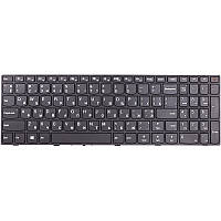 Клавіатура для ноутбука LENOVO Ideapad 110-15Isk чорний, чорний фрейм