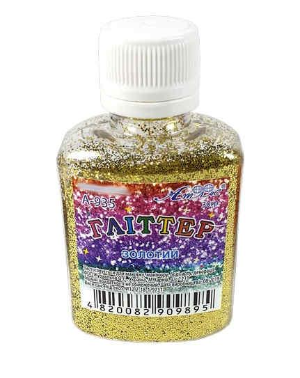 Декоративні блески Гліттер Атлас 30 г золото