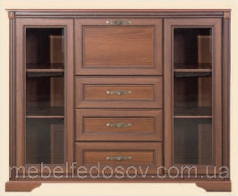 Комод-вітрина з баром Росава ТКБ-196 (БМФ) 1530х470х1260мм, фото 1