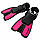 Ласти SportVida SV-DN0008JR-L Size 39-43 Black/Pink, фото 2