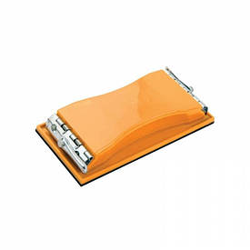 Брусок для шліфування, 210 х 105 мм, пластиковий із затискачами TOLSEN 32101