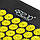 Килимок акупунктурний 4FIZJO Classic Mat Аплікатор Кузнєцова 4FJ0231 Black/Yellow, фото 8