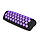 Килимок акупунктурний з валиком SportVida Аплікатор Кузнєцова 66 x 40 см SV-HK0408 Black/Violet, фото 8