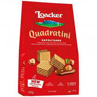 Вафлі Loacker Quadratini Napolitaner 250g