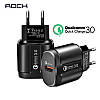 Зарядний пристрій ROCK Qualcomm Quick charge 3.0 18 W Black (QC-007), фото 3