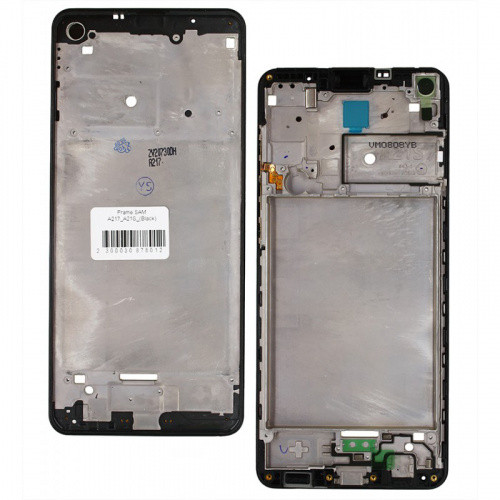 Рамка дисплею для Samsung A217 Galaxy A21S 2020 (Чорний)