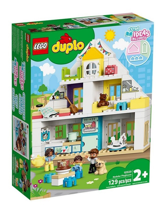 Конструктор LEGO DUPLO  Модульний іграшковий будинок 129 деталей (10929)
