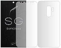 Бронепленка Samsung S9 Plus G965 Комплект: для Передней и Задней панели полиуретановая SoftGlass