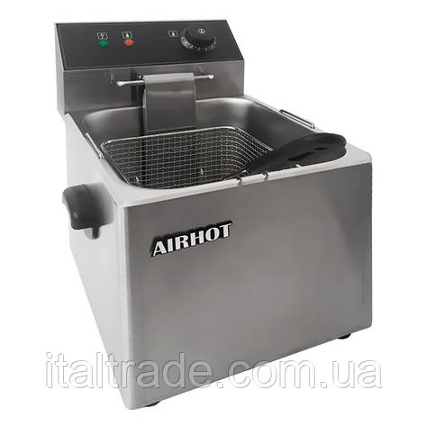 Фритюрниця однопостова Airhot EF10 об'ємом 10 л, фото 1