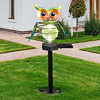 Садовий світильник сова на сонячній батареї NightOwl NO-R1