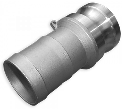 KAMLOK Тип E — Адаптер на шланг 4" — неірж/сталь, 
CGE400A/SS