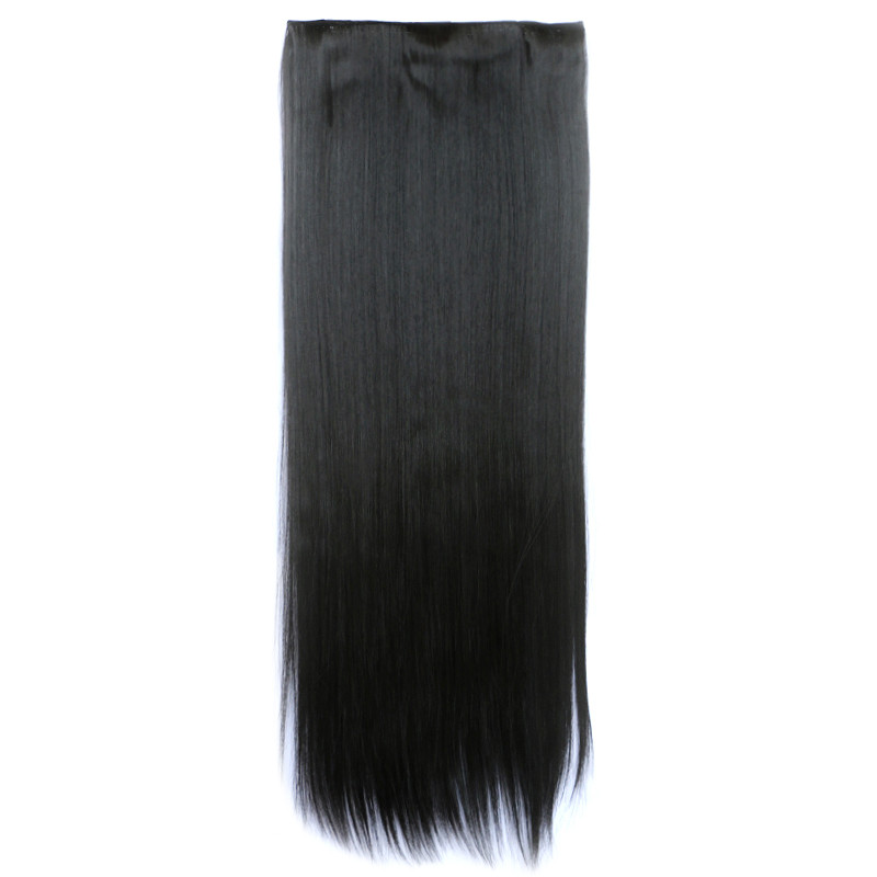 Штучне волосся на шпильках. Колір #02 Темно-коричневий, фото 1