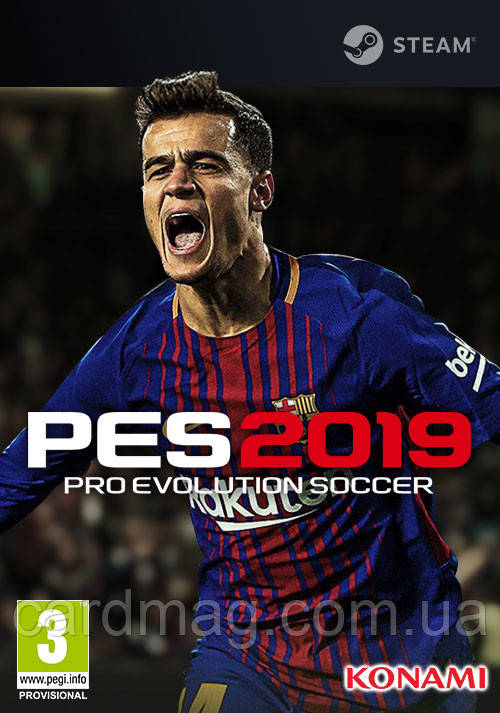 Pro Evolution Soccer 2019 (Ключ Steam) для ПК