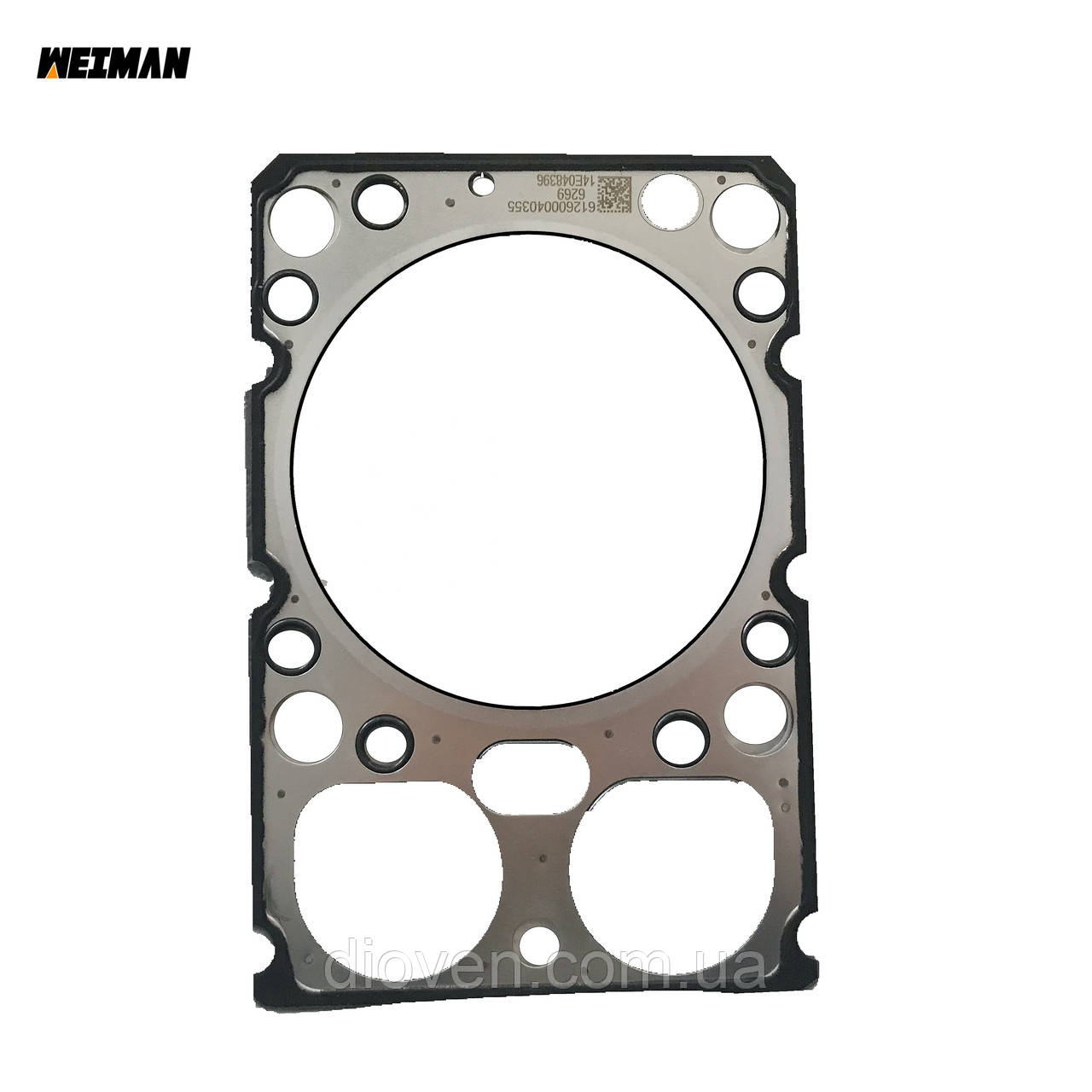 Прокладка ГБЦ на WD615 (61500040049 металева) (Арт. 612600040355)