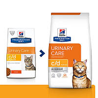 Hills PD Feline c/d Multicare Chicken (Хиллс ПД Филайн ц/д Мультикеа) для котов для мочевыводящих путей 1.5 кг